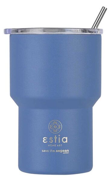 Ποτήρι Θερμός 400ml Estia Save The Aegean Denim Blue