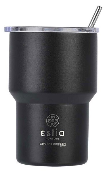 Ποτήρι Θερμός 400ml Estia Save The Aegean Midnight Black