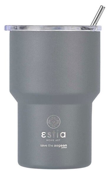 Ποτήρι Θερμός 400ml Estia Save The Aegean Fjord Grey