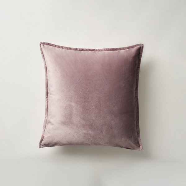 Βελουτέ Διακοσμητική Μαξιλαροθήκη (43x43) Gofis Home Winter Mauve Grey 710/19