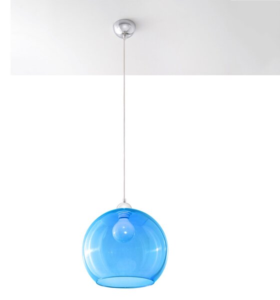 Φωτιστικό Οροφής Μονόφωτο Sollux Ball Blue SL.0251