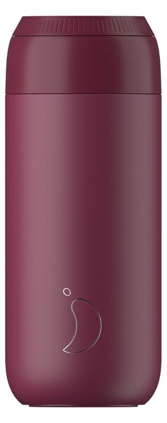 Ποτήρι Θερμός 500ml Chilly's Series 2 Cup Plum Red