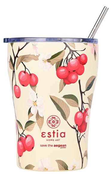 Ποτήρι Θερμός 350ml Estia Save The Aegean Sakura Whisper 01-22990