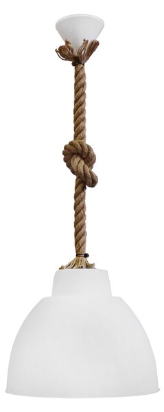 Φωτιστικό Οροφής Μονόφωτο Heronia Bottle/29 31-0941 Rope/White