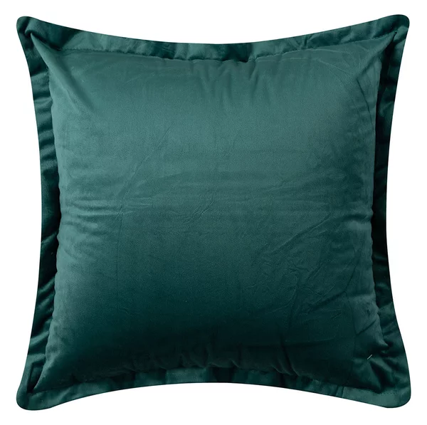 Διακοσμητική Μαξιλαροθήκη Βελουτέ (45x45) Silk Fashion A804 Πράσινο