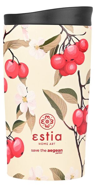 Ποτήρι Θερμός 350ml Estia Save The Aegean Travel Mug Sakura Whisper 01-25632