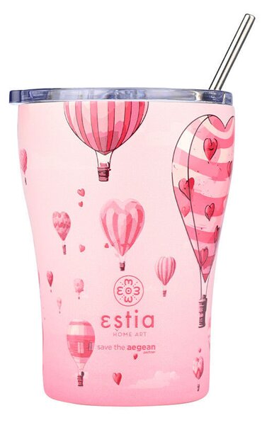 Ποτήρι Θερμός 350ml Estia Save The Aegean Love Ascend 01-23102