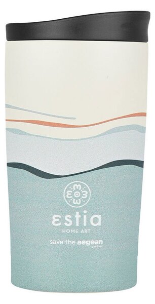 Ποτήρι Θερμός 350ml Estia Save The Aegean Travel Mug Alpine Essence 01-25618