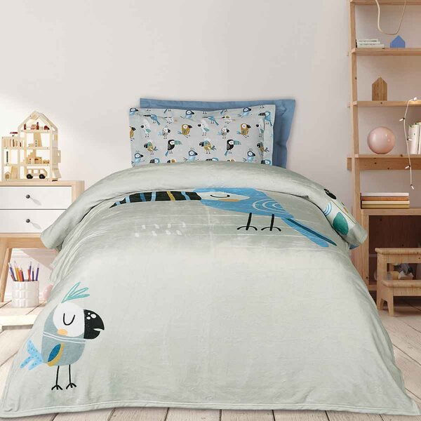 Κουβέρτα Fleece Μονή (160x220) Das Home Kids 4914