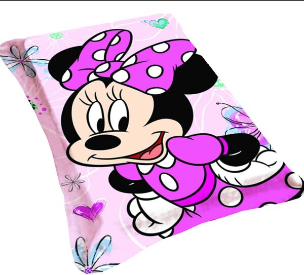 Κουβέρτα Fleece Κούνιας (100x150) Viopros Minnie 12