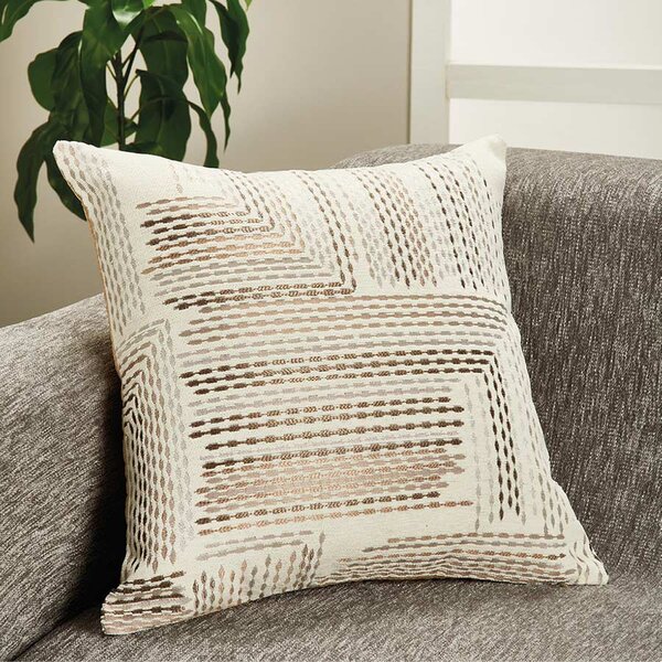 Διακοσμητική Μαξιλαροθήκη (45x45) Whitegg D0232-1 Beige