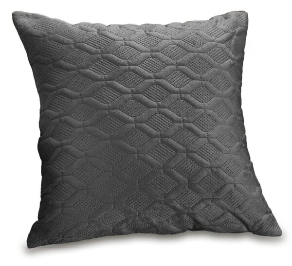 Διακοσμητική Μαξιλαροθήκη (45x45) Whitegg D0230 3-DARK GREY