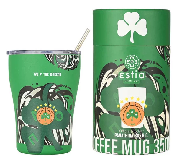 Ποτήρι Θερμός 350ml Estia Panathinaikos B.C. Edition We The Greens 00-27247