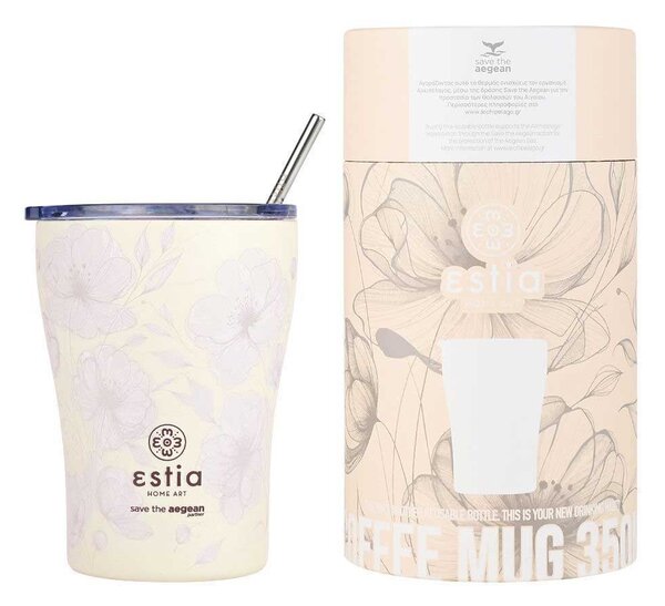 Ποτήρι Θερμός 350ml Estia Save The Aegean Terra Serenity 01-23034