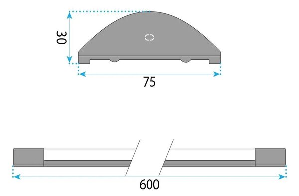 Λάμπα LED JNH053-18N White 60 cm