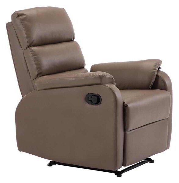 Πολυθρόνα COMFORT Relax Pu Cappuccino 79x97x101cm