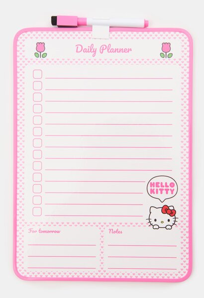 Sinsay - Πίνακας με μαρκαδόρο που σβήνει Hello Kitty - εντονο ροζ