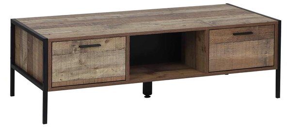 Τραπ.Σαλονιού PALLET-W 2-Συρτ 124x60 Antique Oak