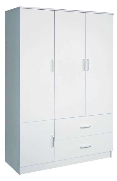 Ντουλάπα CLOSET 120x50x180cm Άσπρη