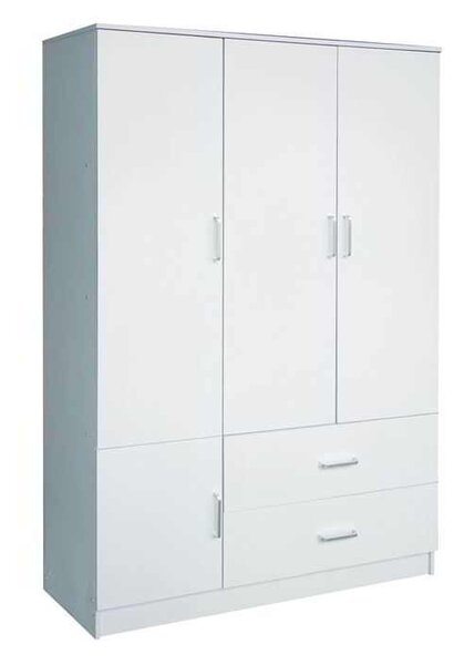 Ντουλάπα CLOSET 120x50x180cm Άσπρη