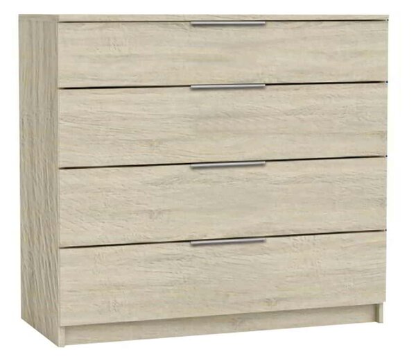 Συρταριέρα DRAWER 4-Σ 80x40x83cm Sonoma