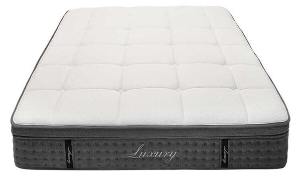 Στρώμα Luxury pakoworld pocket spring+gel memory foam+latex 34-36cm 160x200εκ