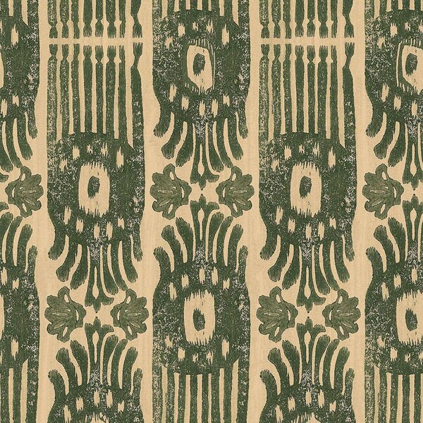 Ταπετσαρία Tribal Ikat WP30112 Green-Taupe MindTheGap