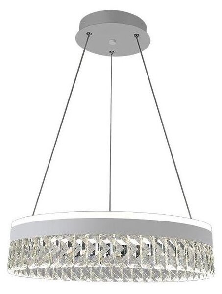 Led Dimmable κρεμαστό φωτιστικό οροφής LED/90W/230V 3000-6500K λευκό + τηλεχειριστήριο