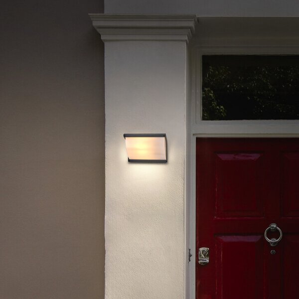 OSRAM Λάμπα εξωτερικού χώρου ENDURA CLASSIC ANGELA, σκούρο γκρι, IP54, ρυθμιζόμενος, Γκρι, Αλουμίνιο, σύγχρονο