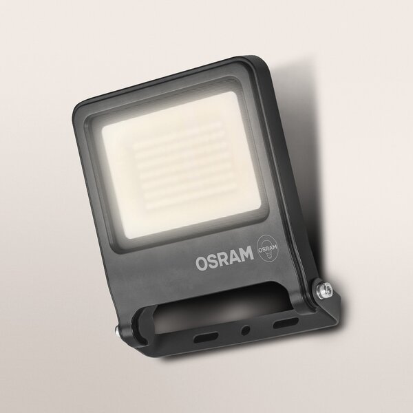 OSRAM LED προβολέας εξωτερικού χώρου ENDURA FLOOD, γκρι 50 W 3.000 K IP65, Γκρι, Αλουμίνιο