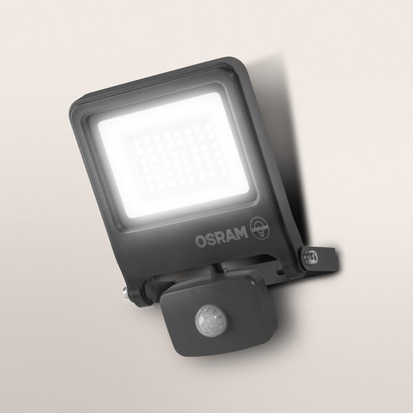 OSRAM Εξωτερικός προβολέας ENDURA FLOOD, γκρι, αισθητήρας 30 W 840 IP44, Γκρι, Αλουμίνιο