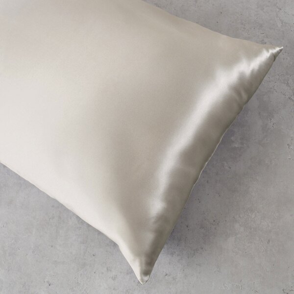 Μεταξωτή Μαξιλαροθήκη Φάκελος (50x70) Rythmos Silk Sleep Μπεζ
