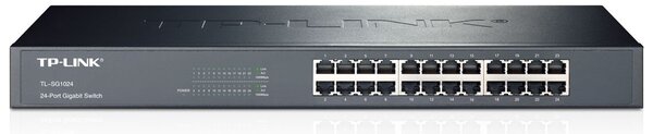 TP-LINK Gigabit Rackmount Switch TL-SG1024 24-Port, Ver. 12.0