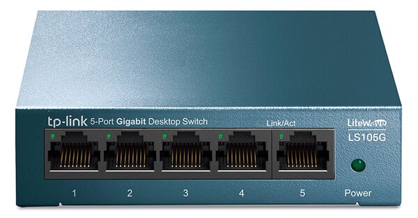 TP-LINK Desktop Switch LS105G, 5-port 10/100/1000Mbps, Ver. 1.0