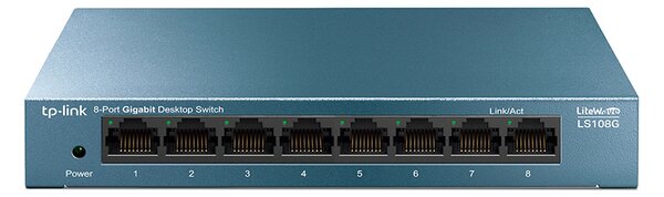 TP-LINK Desktop Switch LS108G, 8-port 10/100/1000Mbps, Ver. 1.0