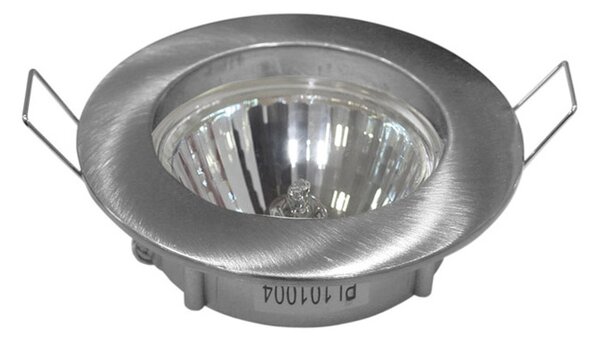 ADELEQ μεταλλικό πλαίσιο spot για G5.3, χωνευτό, 12V, 50W, inox, 2τμχ