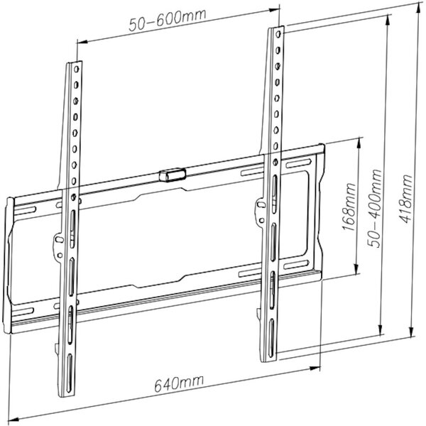 Osio OSMA-1370 Βάση τηλεόρασης 32″ – 65″ – VESA 600 x 400