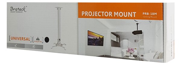 BRATECK βάση projector οροφής PRB-18M, 13.5kg