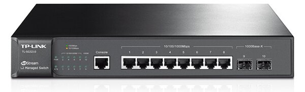 TP-LINK JetStream L2+ managed switch TL-SG3210, 8-Port Gigabit, Ver. 3.0