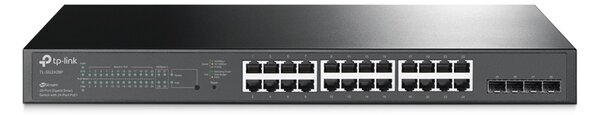 TP-LINK JetStream smart switch TL-SG2428P, 24-Port PoE+, 4x SFP, Ver 4.0