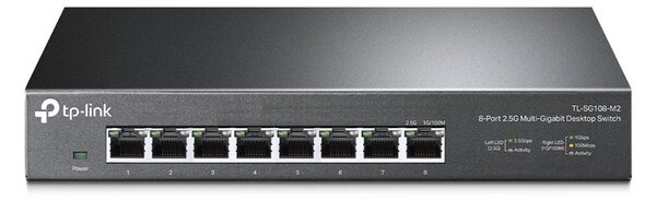 TP-LINK Multi-Gigabit Desktop Switch TL-SG108-M2, 8-Port 2.5G, Ver. 1.0