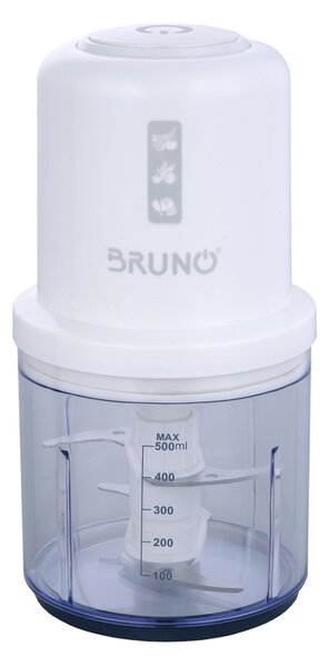 BRUNO πολυκόπτης BRN-0066, 500ml, 400W, 4 λεπίδες, λευκό