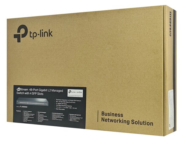 TP-LINK JetStream L2 managed switch TL-SG3452, 48-Port, 4x SFP, Ver 1.0