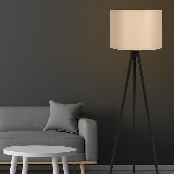 Φωτιστικό Δαπέδου A-G 390FLH1115 Cream/Black