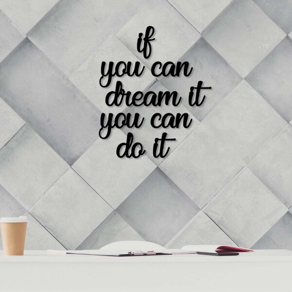 Διακοσμητικό Τοίχου (95x55) A-G If You Can Dream It 576SKL1108