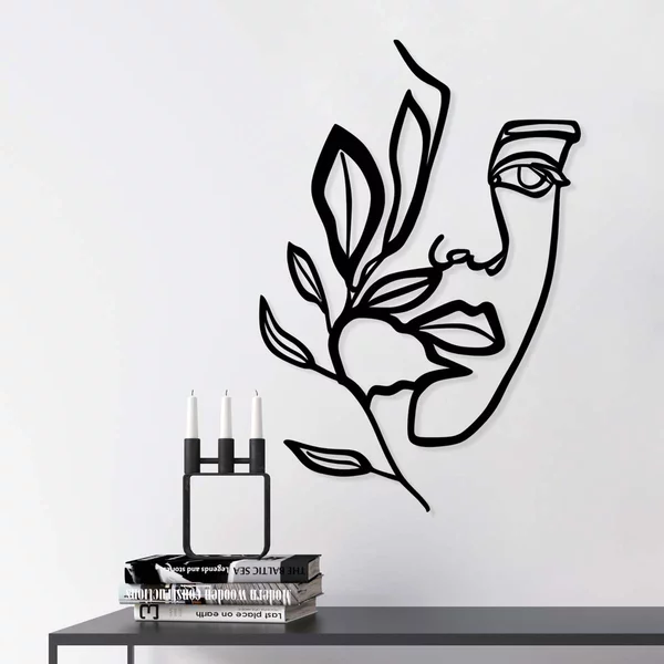 Διακοσμητικό Τοίχου (46x56) A-G Woman Face 575TNL1130