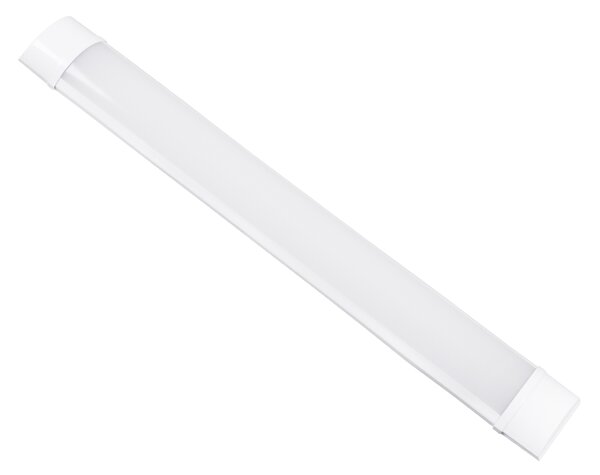 GloboStar® 60155 LED Γραμμικό Βιομηχανικό Φωτιστικό Tri-Proof 60cm 20W 1886lm 120° AC 220-240V Αδιάβροχο IP65 Μ60 x Π7.5 x Υ2.5cm Ψυχρό Λευκό 6000K - 2 Χρόνια Εγγύηση