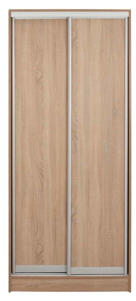 ΝΤΟΥΛΑΠΑ ΣΥΡΟΜΕΝΗ ADLER ΜΕΛΑΜΙΝΗΣ 90x45x210Yεκ. SONAMA OAK 2ΦΥΛΛΗ HM2436.01