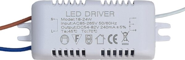 LED Driver SPHLL-DRIVER-004, 18-24W, 3x2x8cm