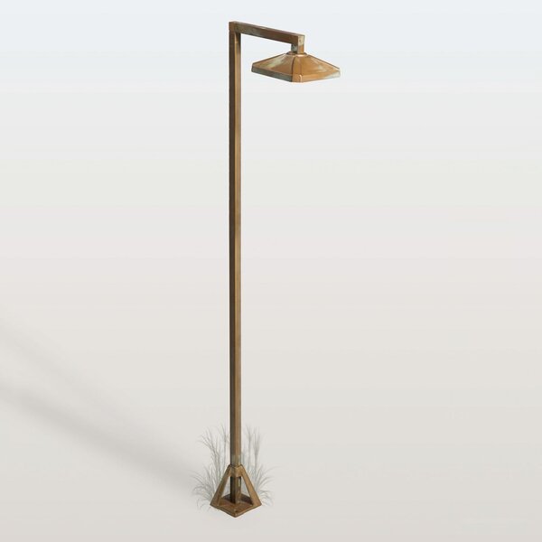 Moretti Luce Φωτιστικό διαδρόμου LED Aura Frame, 100 x 19,5 εκ., ορείχαλκος αντίκα, Μπρούτζινο / Αντικέ ορείχαλκου, Ορείχαλκος, Εξοχική κατοικία / Ρουστίκ